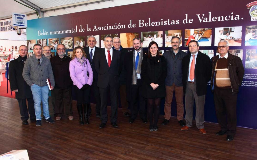 Visita de la Consellera de Educación al Belén de Nuevo Centro